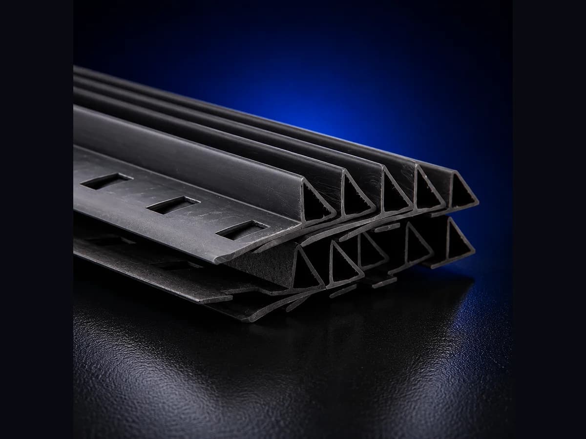 Plastic Fillet Corners with Lip
